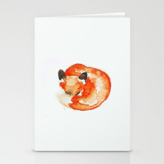fox Stationery Cards