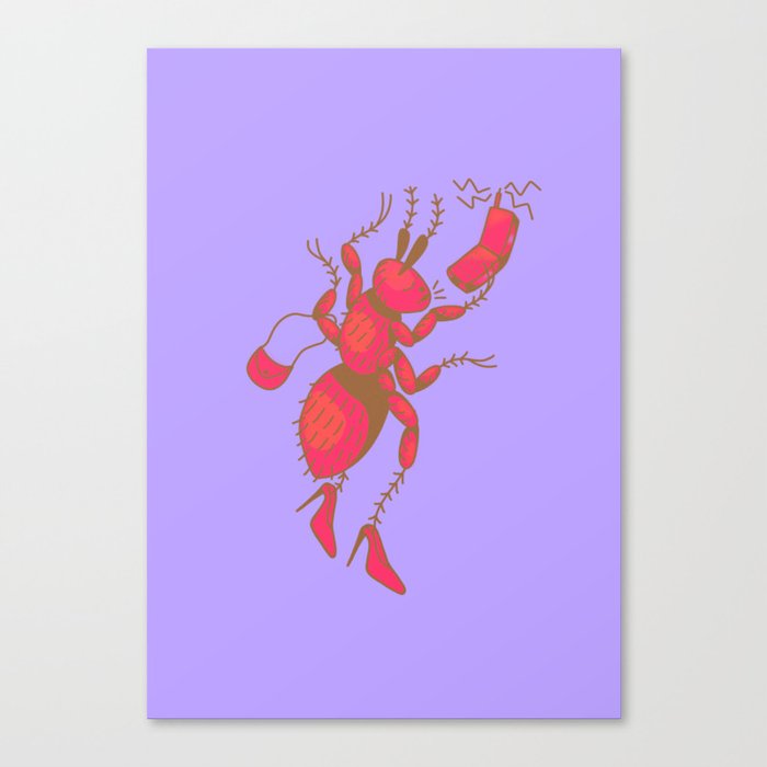 Business Ant Canvas Print
