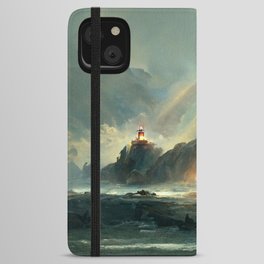 Lighthouse Art - A Ray of Light A iPhone Wallet Case