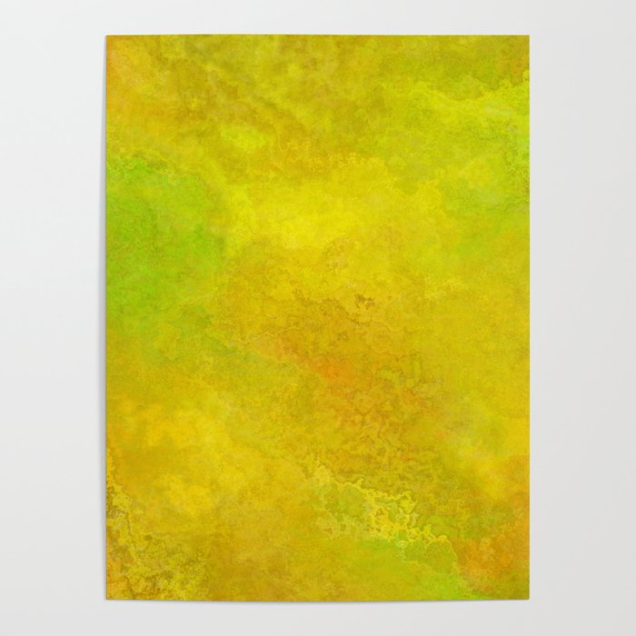 Yellow and Green Poster