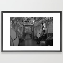 semitransparent Framed Art Print