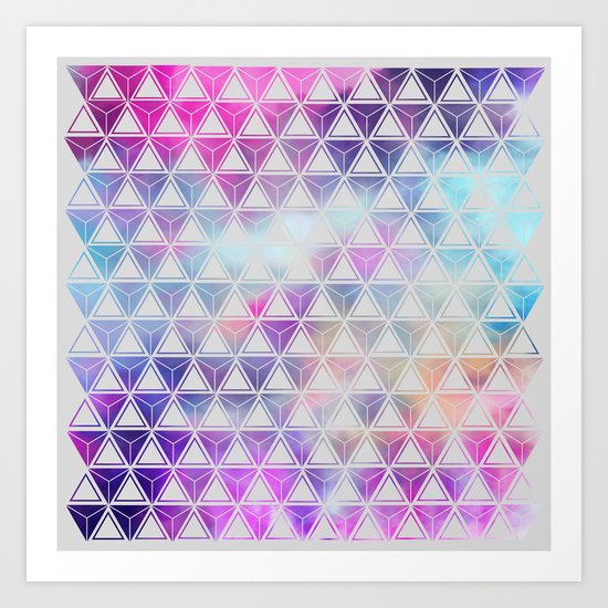 Geo Dream Three Art Print
