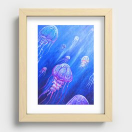 Oh my travelling Jellies 1 Recessed Framed Print