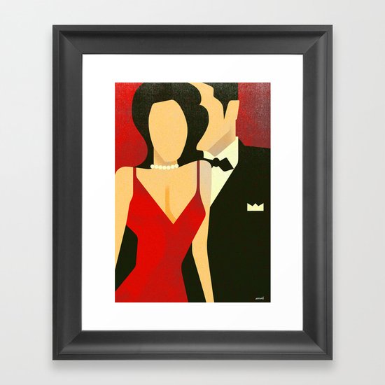 The Whisperer Framed Art Print