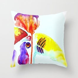 Toucan Throw Pillow | Painting, Animal, Nature, Pop Surrealism 