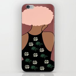 Woman At The Meadow 32 iPhone Skin