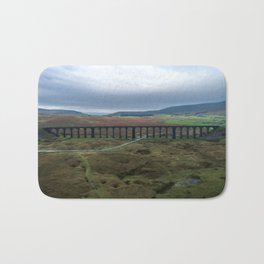 Ribblehead. Bath Mat | Yorkshire, Arches, Train, Viaduct, Mavicair2, Architecture, Aerial, Landscape, Snow, Ribbleheadviaduct 