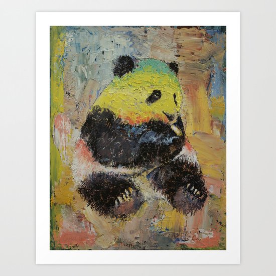 Rasta Panda Art Print