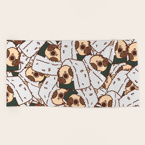 Puglie Onigiri Beach Towel