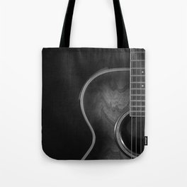 Crafter acoustic B&W Tote Bag