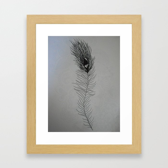 As Light as a feather Framed Art Print