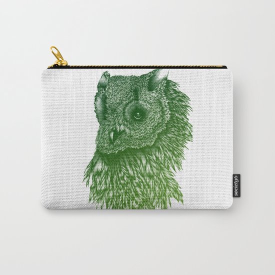 Ombre Owl Carry-All Pouch