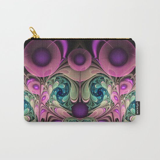 Evening Splendour, fractal abstract Carry-All Pouch