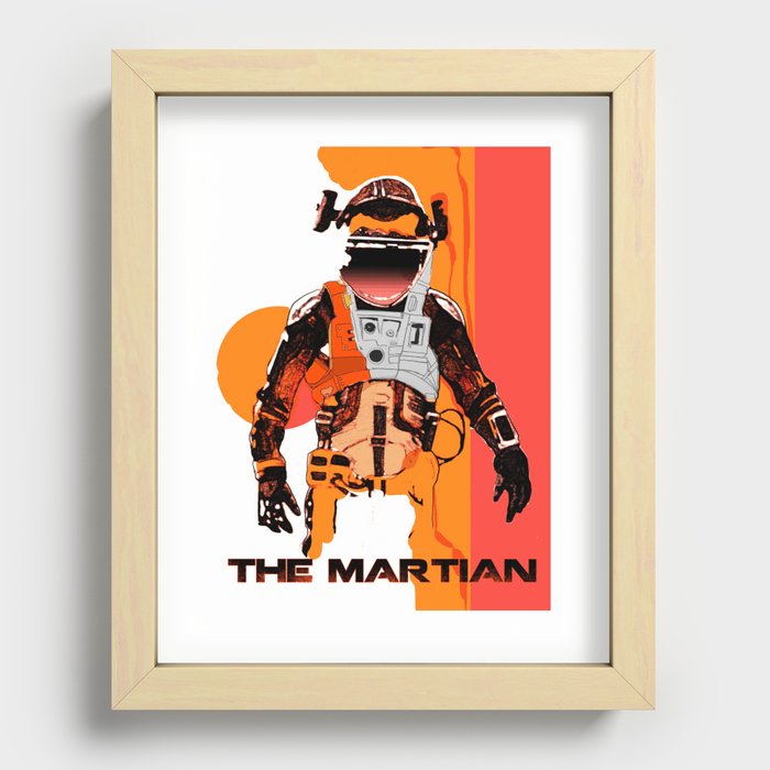 The Martian Recessed Framed Print