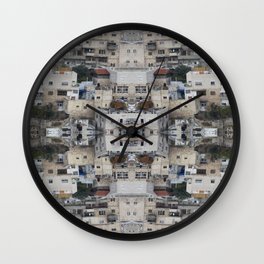 Jerusalem Wall Clock | Photomontage, Cittypatterns, Jerusalem, Digital, Pattern, Collage, Mosaic 