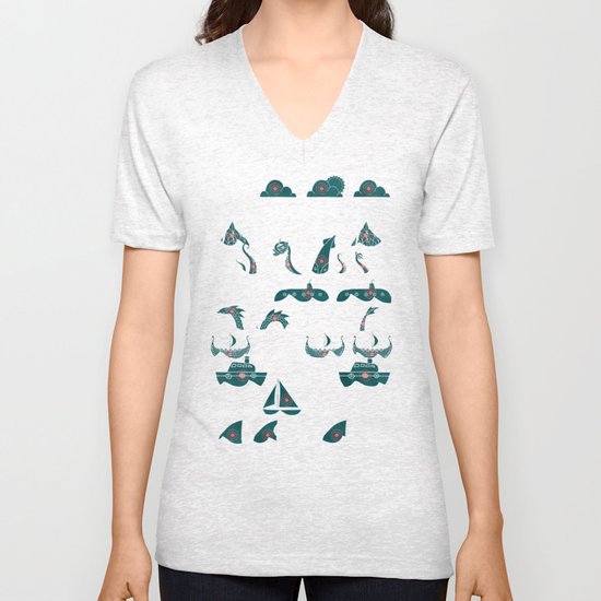 Shooting Gallery Unisex V-Neck