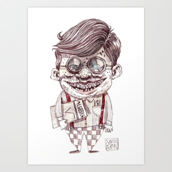 NERD Art Print