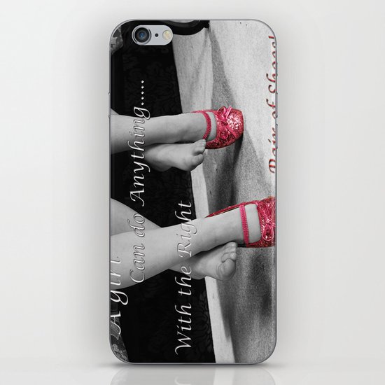 The right Shoes iPhone Skin
