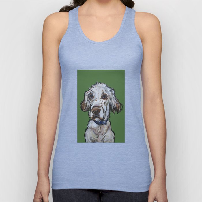 Ollie the English Setter Tank Top