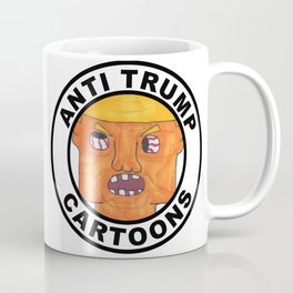 Anti Trump Cartoons Logo Coffee Mug