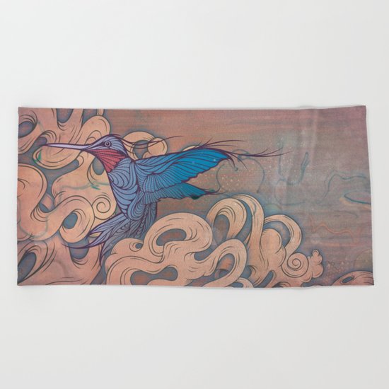 The Aerialist Beach Towel