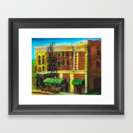 Vermont and Melbourne Building Framed Art Print