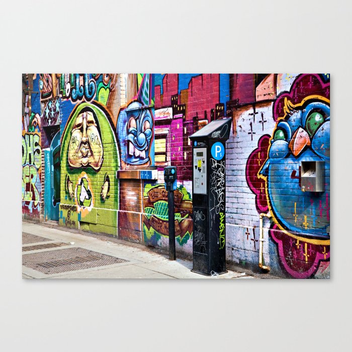 Street Art Canvas Print