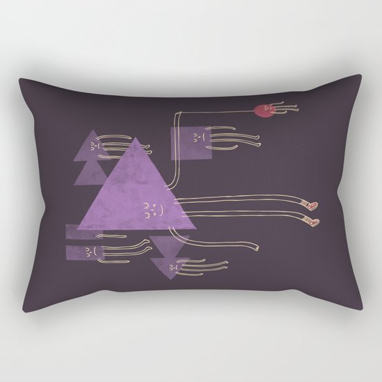 The Joy of Playing Rectangular Pillow