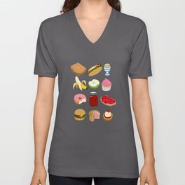 Food V Neck T Shirt