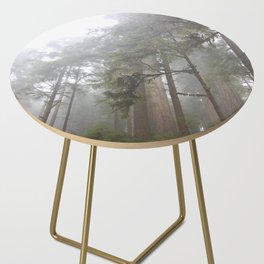 Mist in the Redwoods Side Table