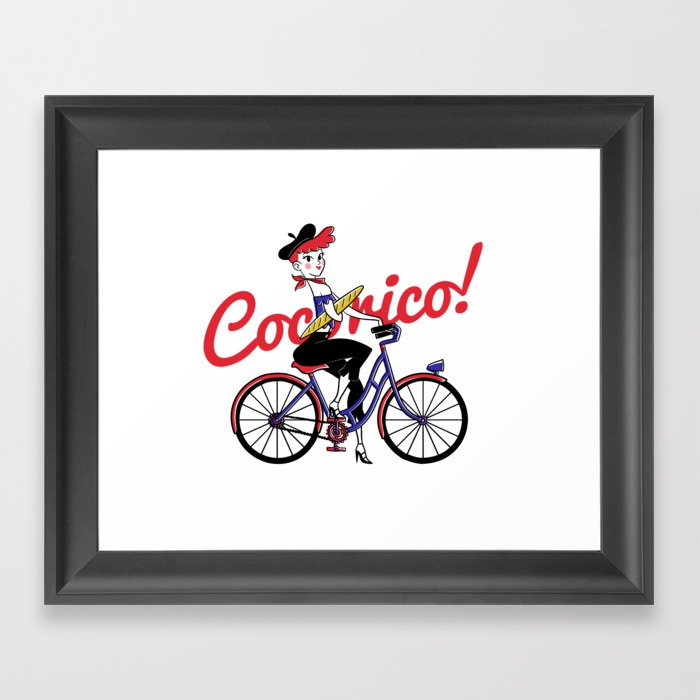 COCORICO! Framed Art Print