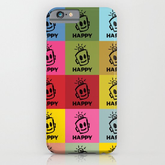 HAPPY SQUARES iPhone & iPod Case