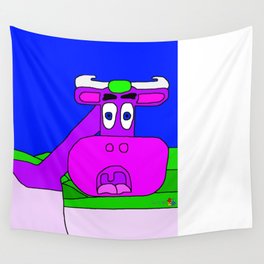 Serprize Cow! Wall Tapestry