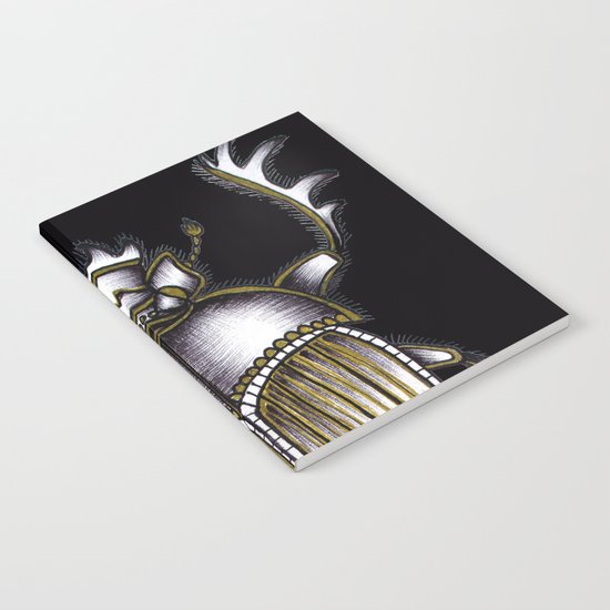 Scarab's Curse in Black Notebook