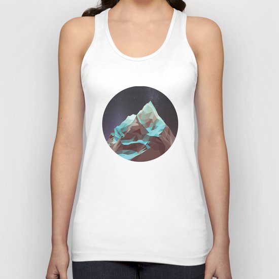 Night Mountains No. 5 Unisex Tank Top