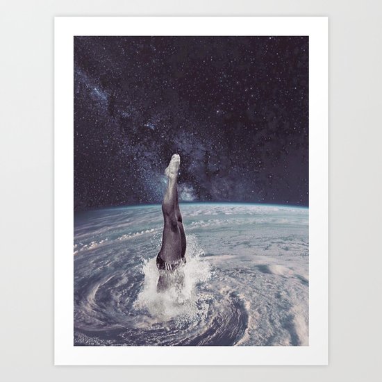 Into The Eye II Art Print