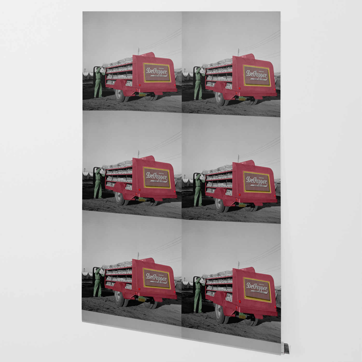 Vintage Dr Pepper Truck Wallpaper By Lydiadavid Society6