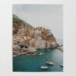 Corniglia, Cinque Terre, Italy | wall art photo by Anneloes van Acht Poster