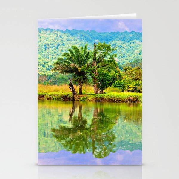 RIVER MIRROR Stationery Cards