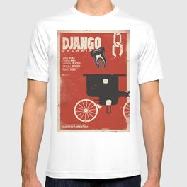 Django Unchained, Quentin Tarantino, alternative movie poster, Leonardo DiCaprio, Jamie Foxx T Shirt