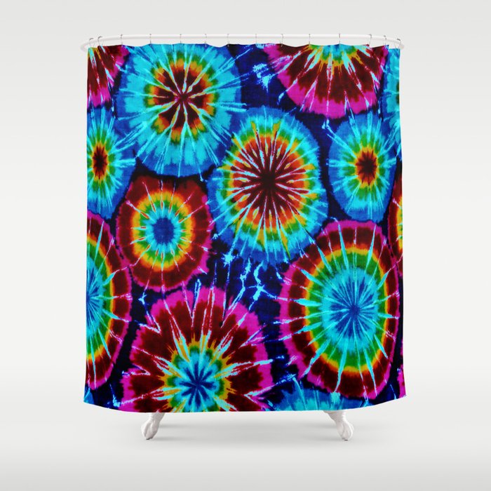 Tie Dye Shower Curtain By Gypsykisspotography Society6