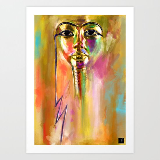 Tut Art Print