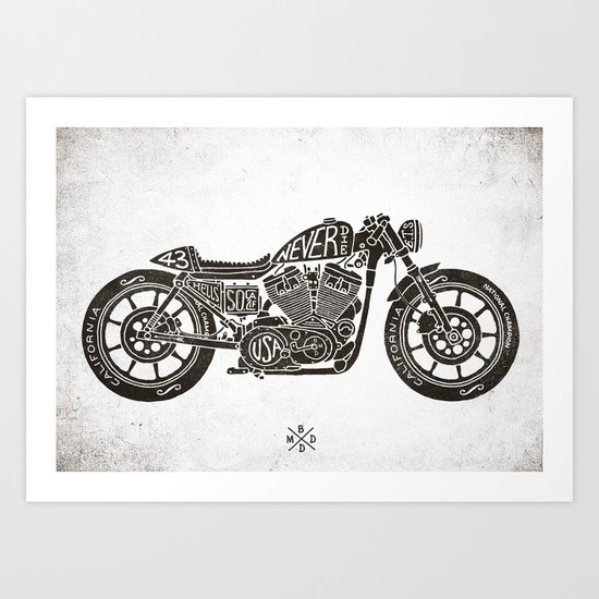 Never Die Art Print