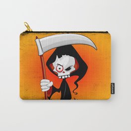 Grim Reaper Creepy Cartoon Character Carry-All Pouch