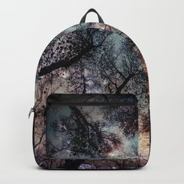 Starry Sky in the Forest Backpack
