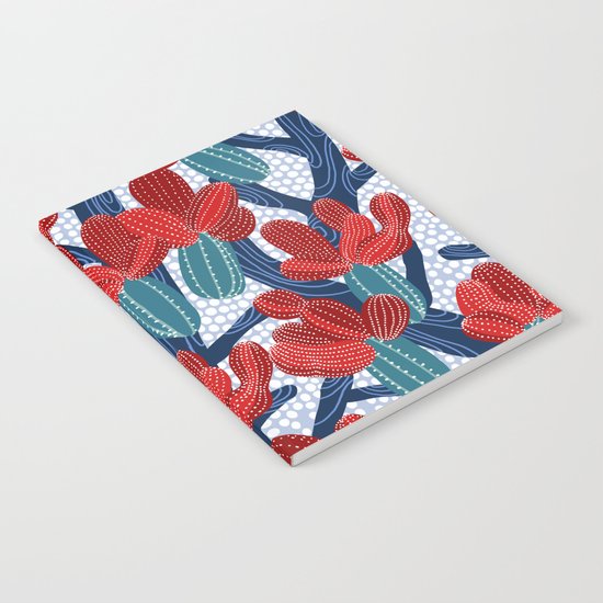 Winter Cactus Notebook
