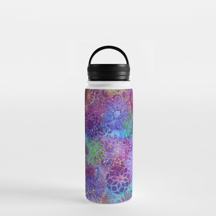 Flower Nebula Water Bottle