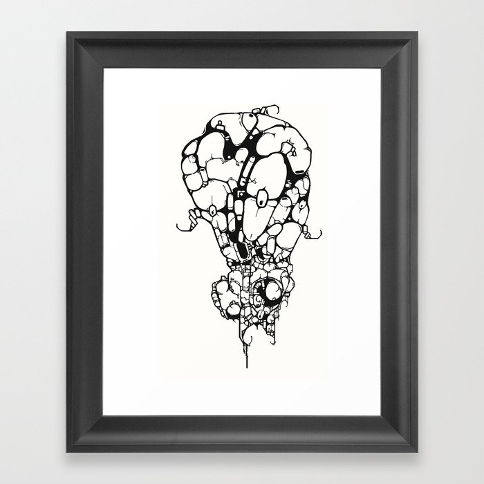 Stoneballon Framed Art Print