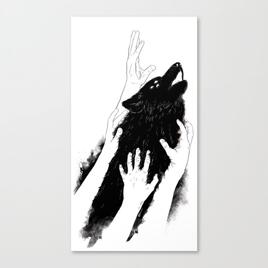 Wolves of Paris Canvas Print