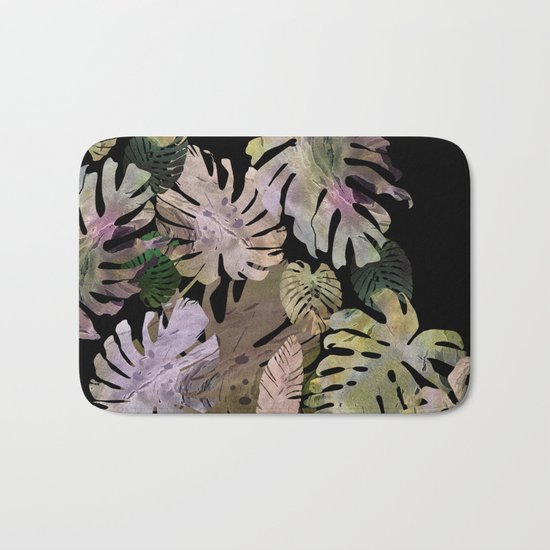 tropical in the nigth Bath Mat